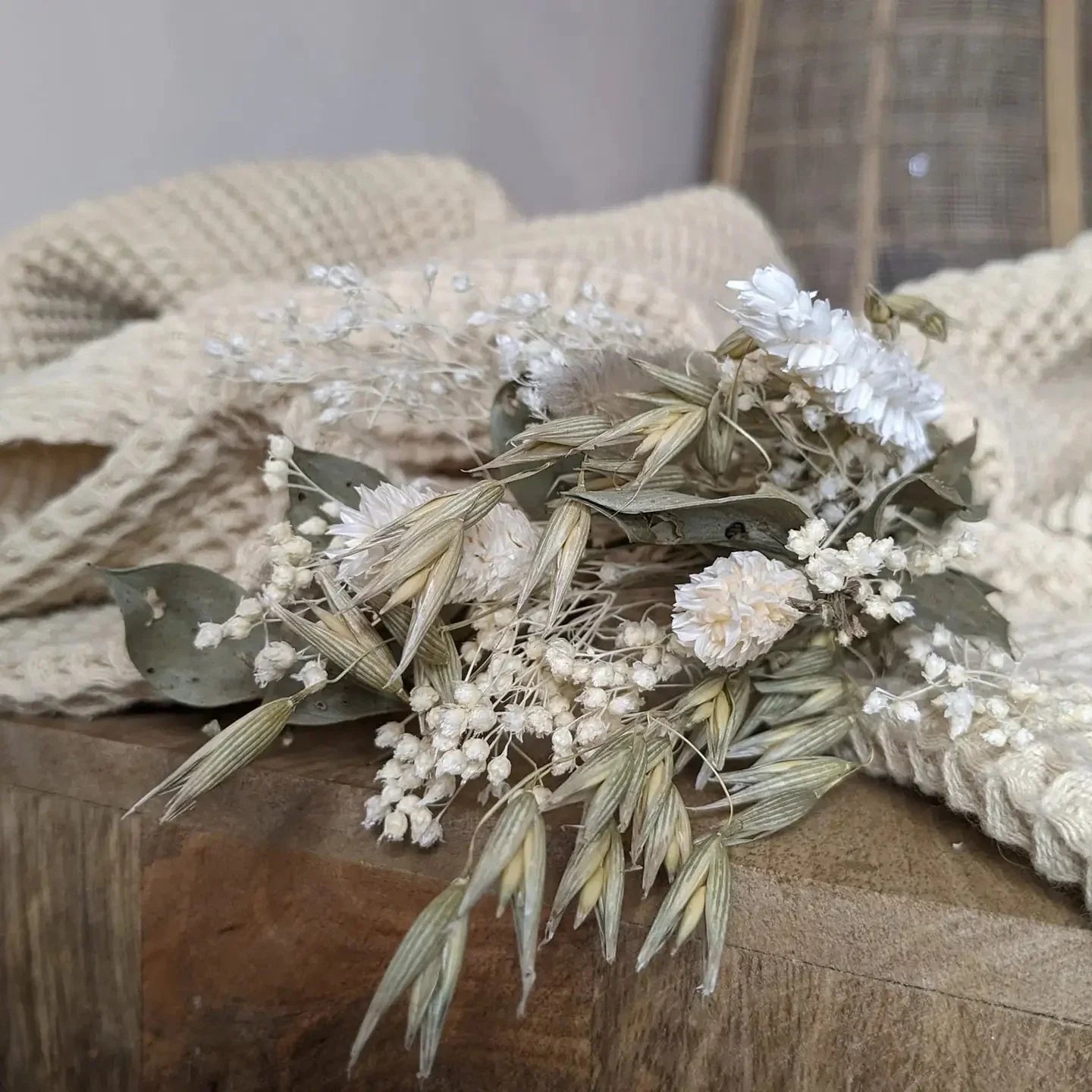 Masion Oline - Trockenblumen - A TOUCH OF THE WILD - Kleiner Strauß natürlicher Trockenblumen