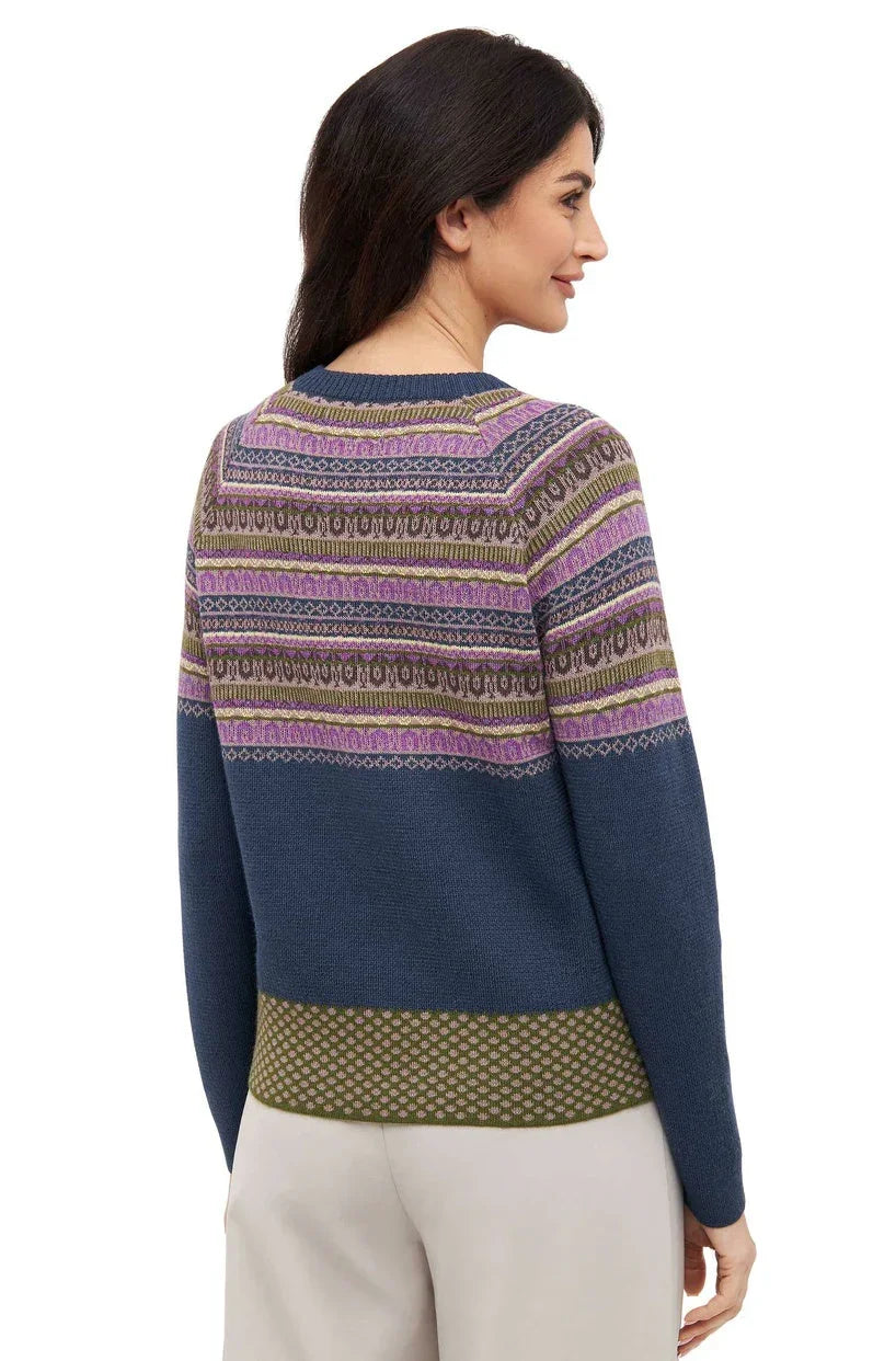 Apu Kuntur - Alpaka Pullover COLORES ANDEN – Kuscheliger Jacquard-Strick aus 100 % Baby Alpaka
