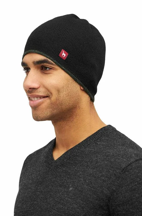 Apu Kuntur - Alpaka Mütze - Wendemütze - 100% Baby Alpaka