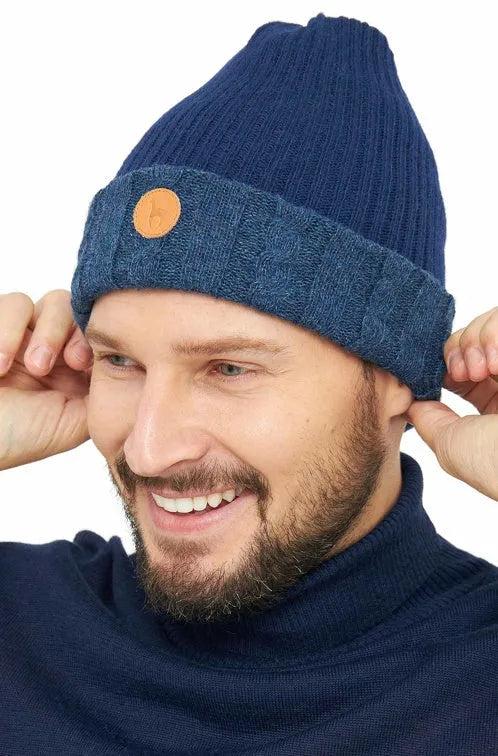 Apu Kuntur - Alpaka Wendemütze - Suave – 100 % Baby‑Alpaka