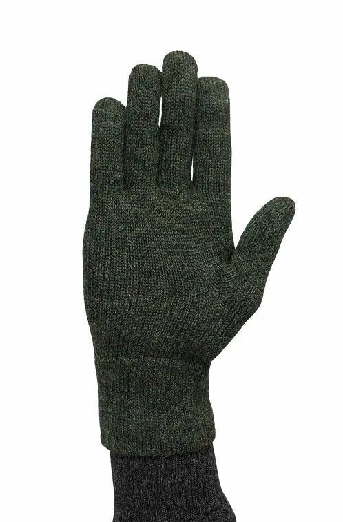 Apu Kuntur - Alpaka Fingerhandschuhe Uni – 100 % Baby‑Alpaka