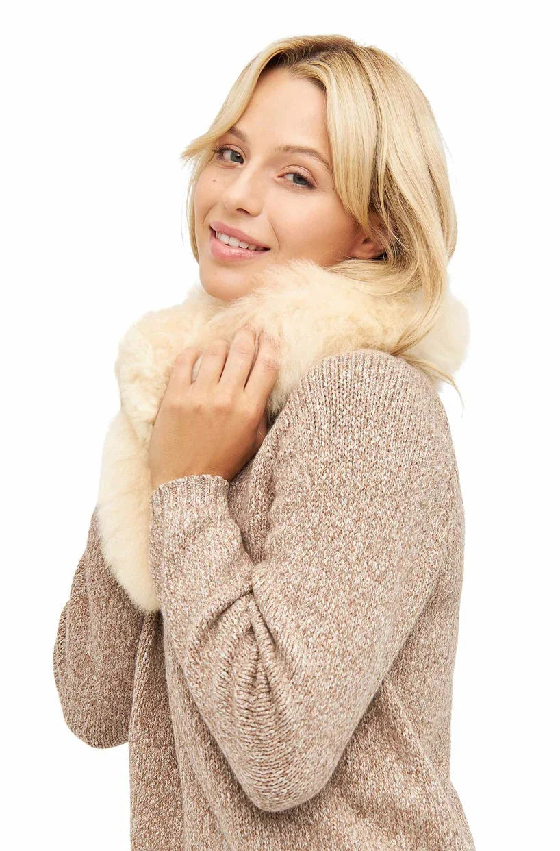 Apu Kuntur - Alpaka Fellschall - 100% Alpaka Fell