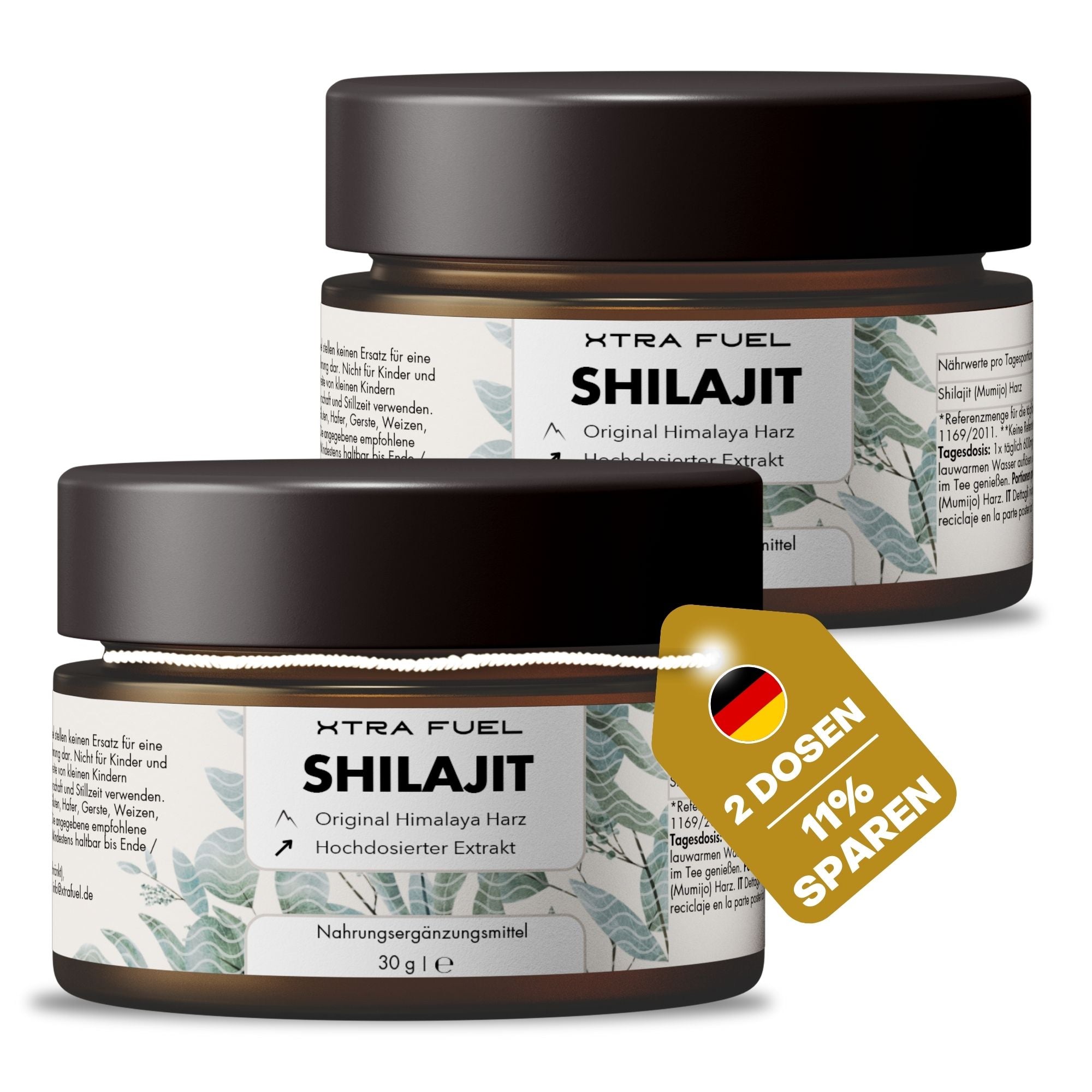 Shilajit Harz - Original Himalaya Mumijo - Laborgeprüft & 100% ohne Schwermetalle