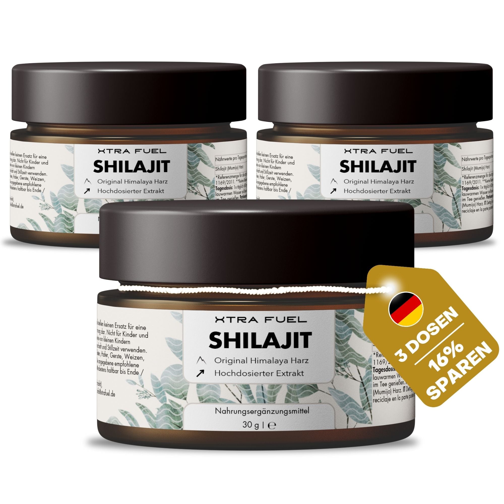 Shilajit Harz - Original Himalaya Mumijo - Laborgeprüft & 100% ohne Schwermetalle
