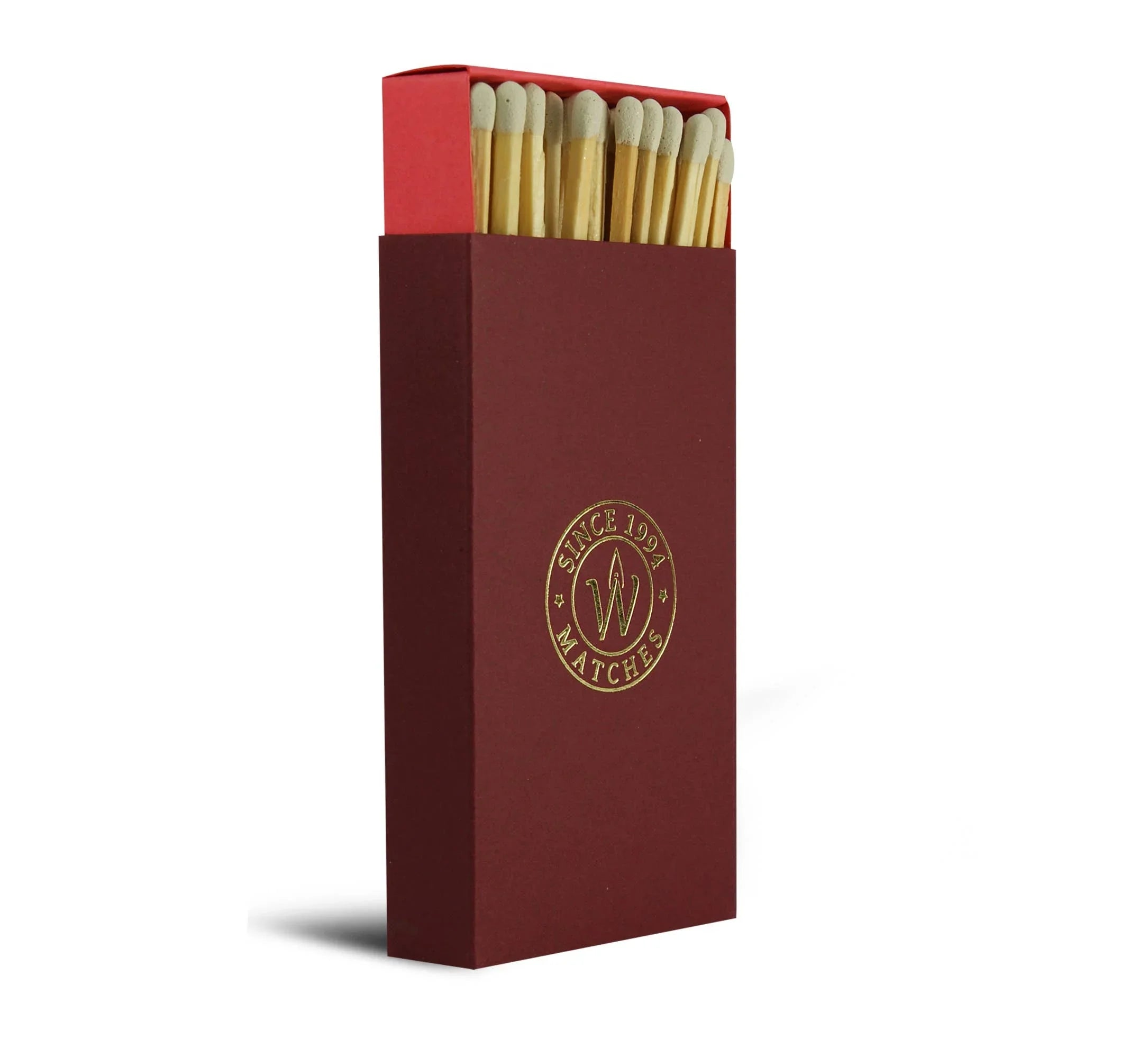 Premium Streichhölzer – Lange Design-Streichhölzer - Bordeaux