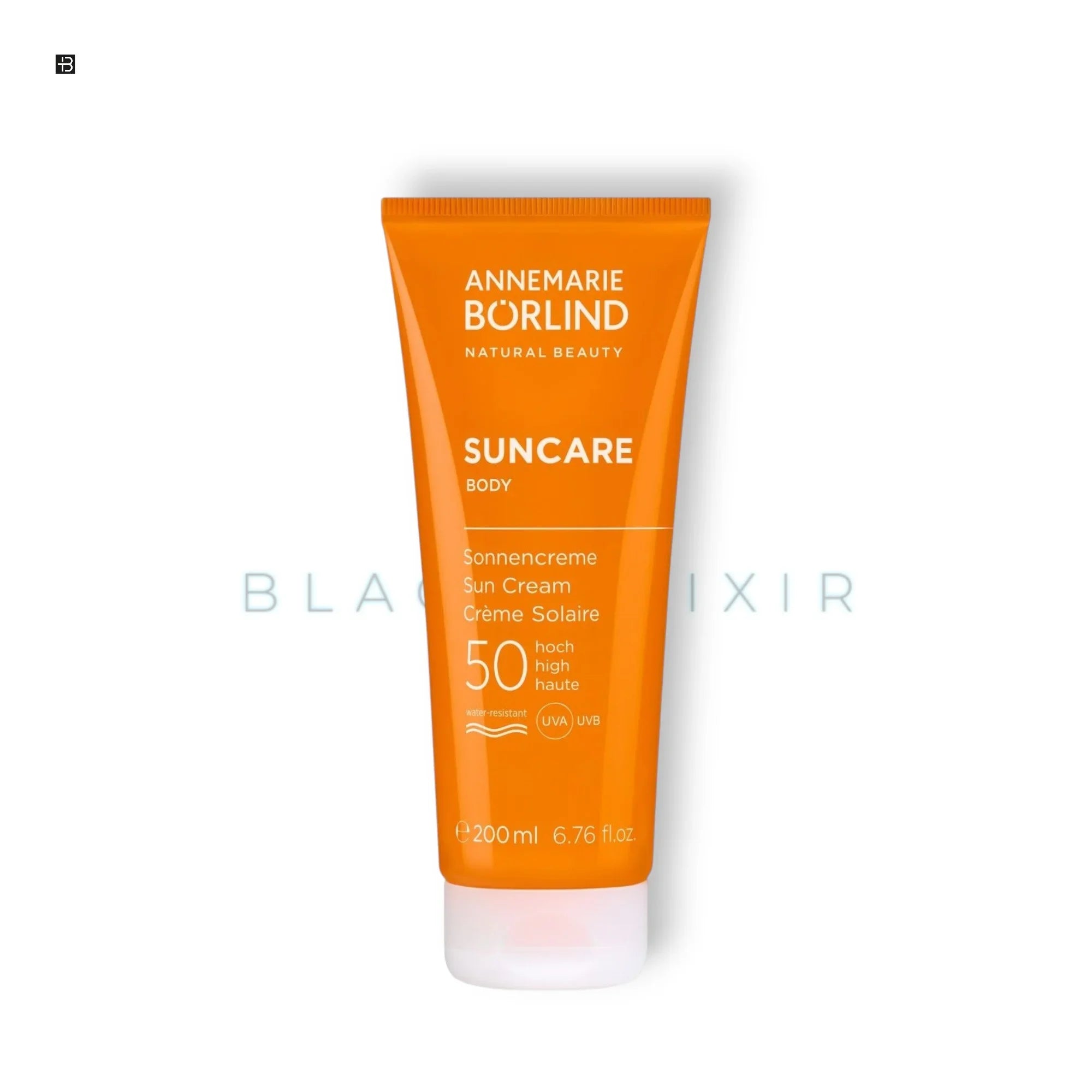 Annemarie Börlind Suncare Body Sonnencreme LSF50 - BLACK ELIXIR - Maison de Parfum