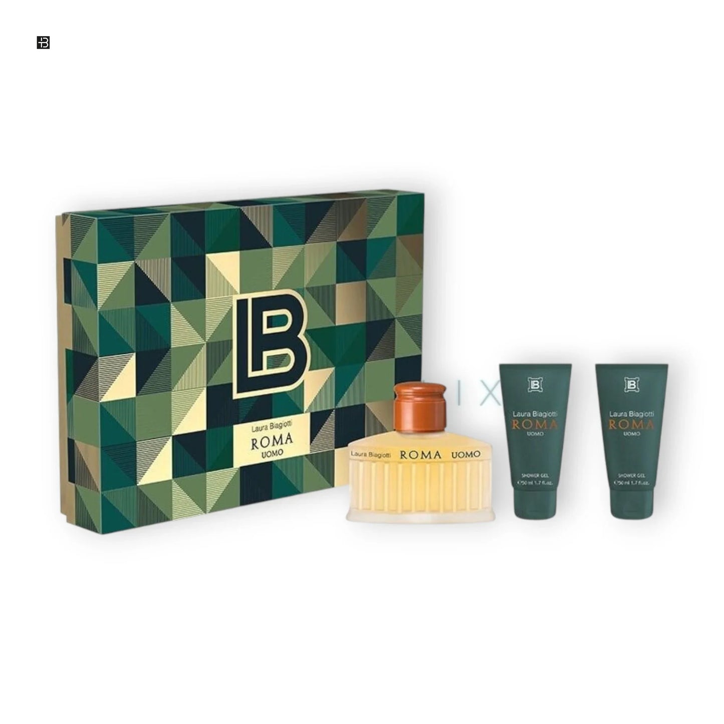 Laura Biagiotti – Roma Uomo Eau de Toilette Geschenkset - BLACK ELIXIR - Maison de Parfum