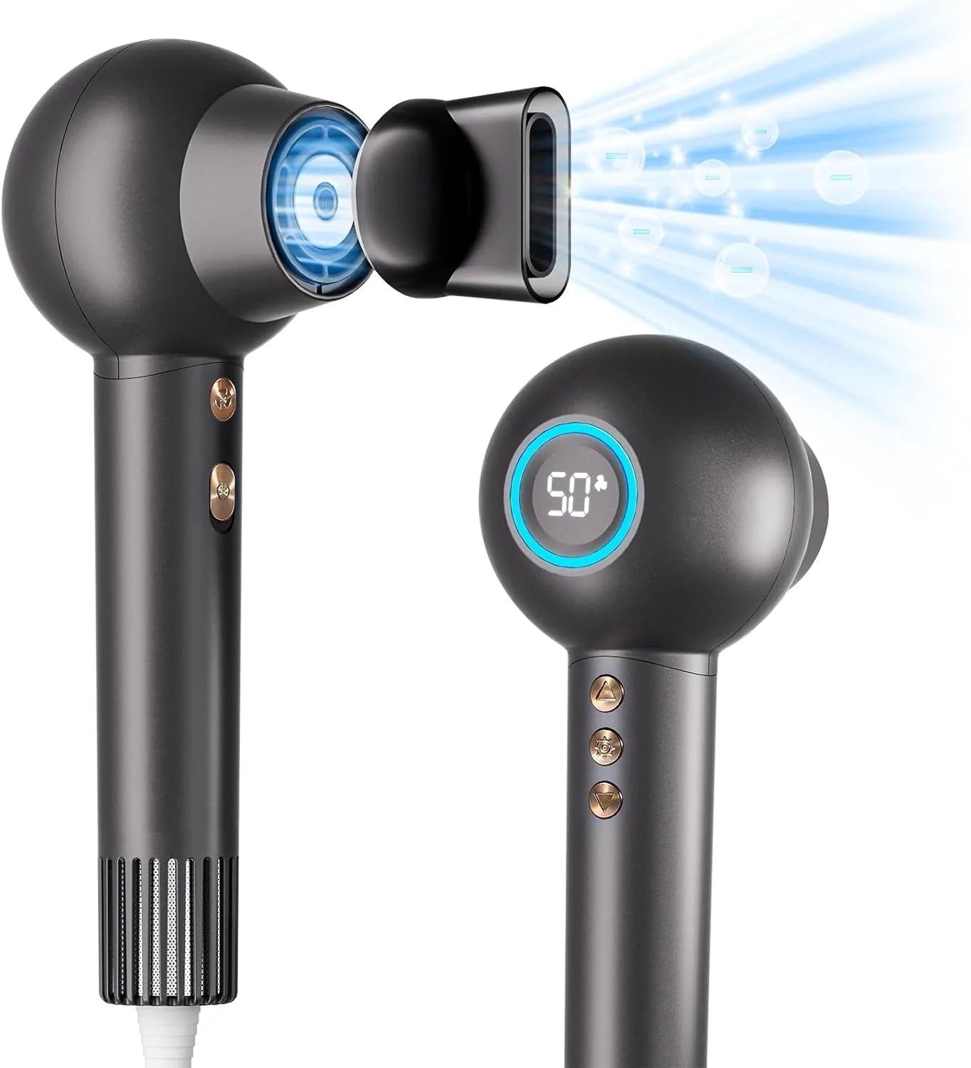 CARER SPARK Ionen Haartrockner - BLACK ELIXIR - Maison de Parfum