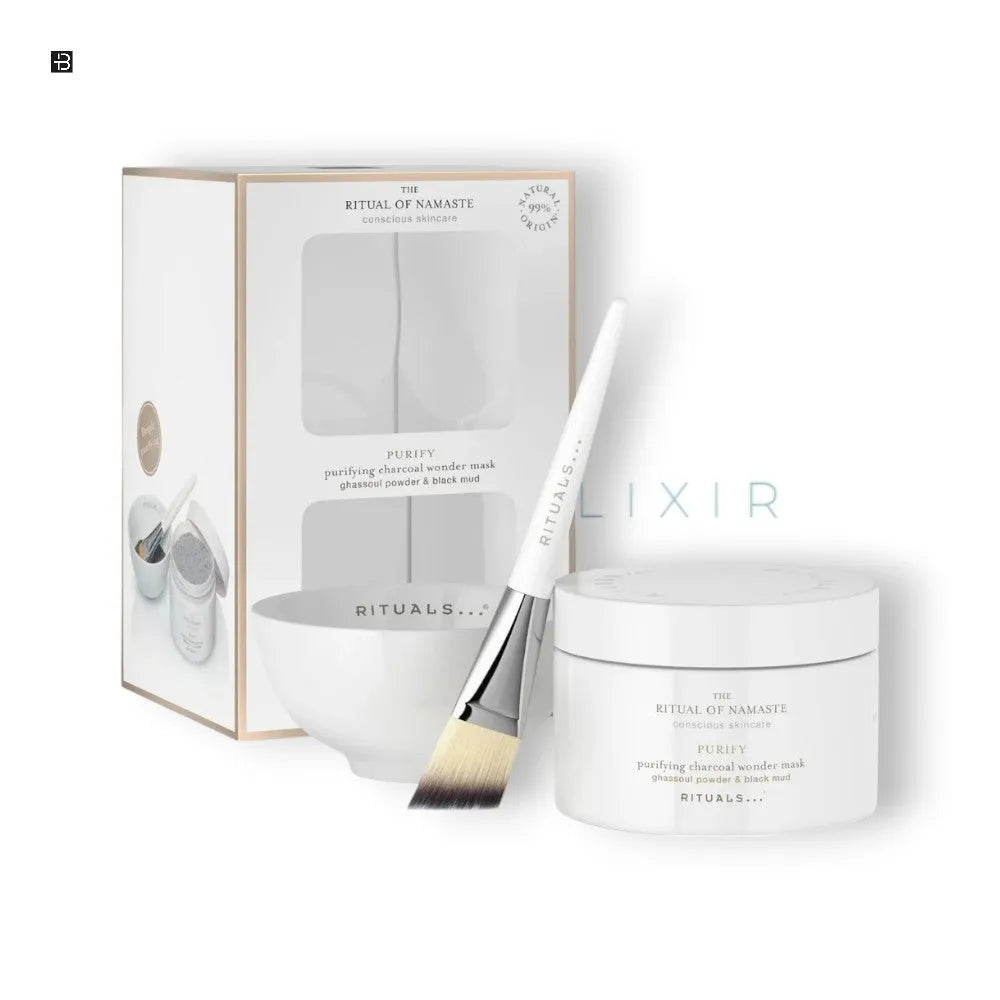 RITUALS... Charcoal Wonder Mask The Ritual of Namaste - BLACK ELIXIR - Maison de Parfum
