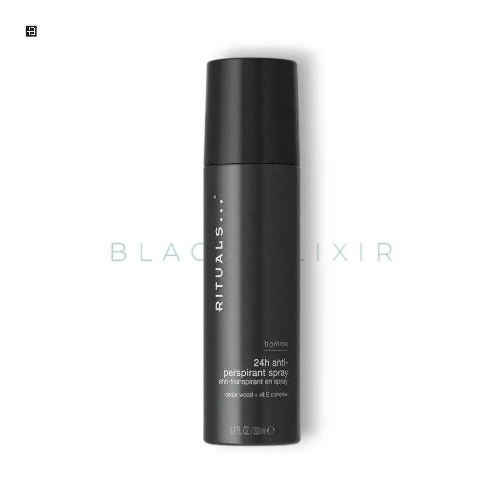 RITUALS...Homme 24h Anti-Perspirant Spray - BLACK ELIXIR - Maison de Parfum
