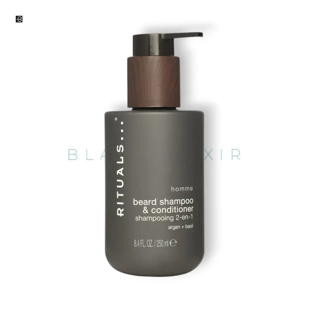 RITUALS... Homme Beard Shampoo & Conditioner - BLACK ELIXIR - Maison de Parfum