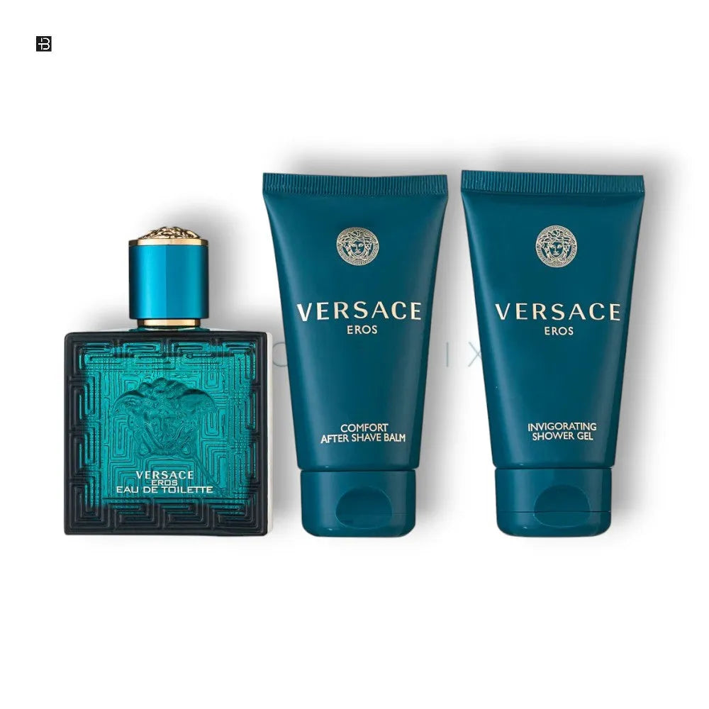 Versace Eros Man Duftset Eau de Toilette 50 ml - BLACK ELIXIR - Maison de Parfum