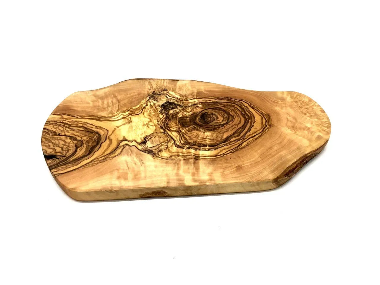 Schneidebrett Rustikal 25–29 cm – Handgefertigt aus Olivenholz