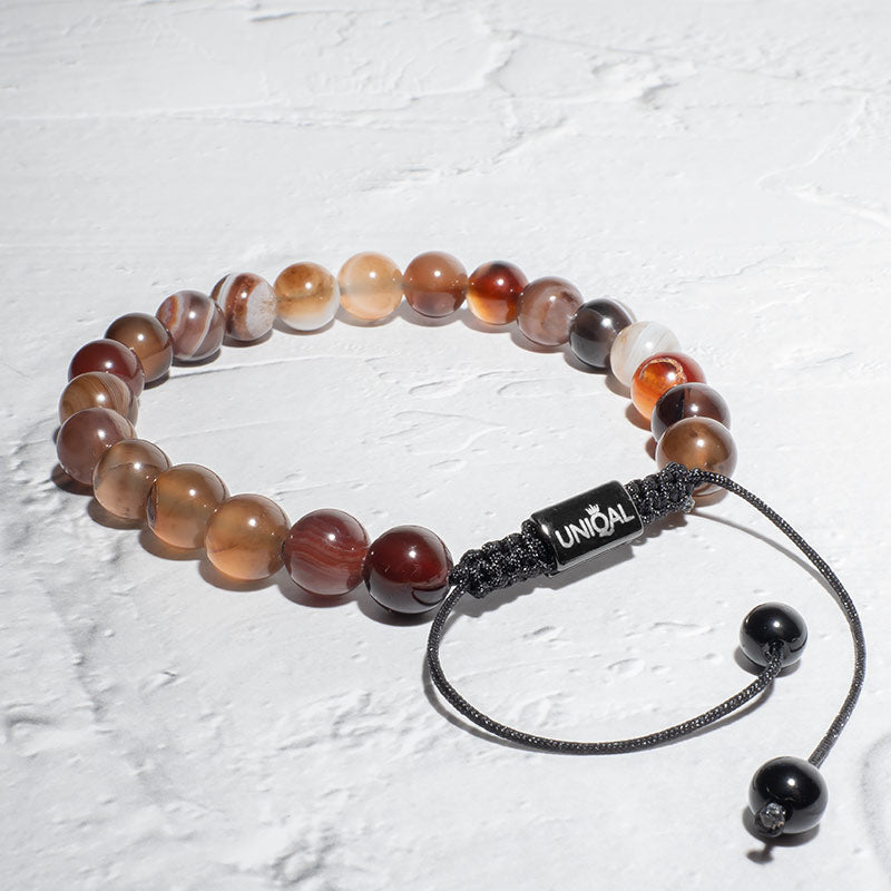 ARMBAND BOTSWANA ACHAT 8MM