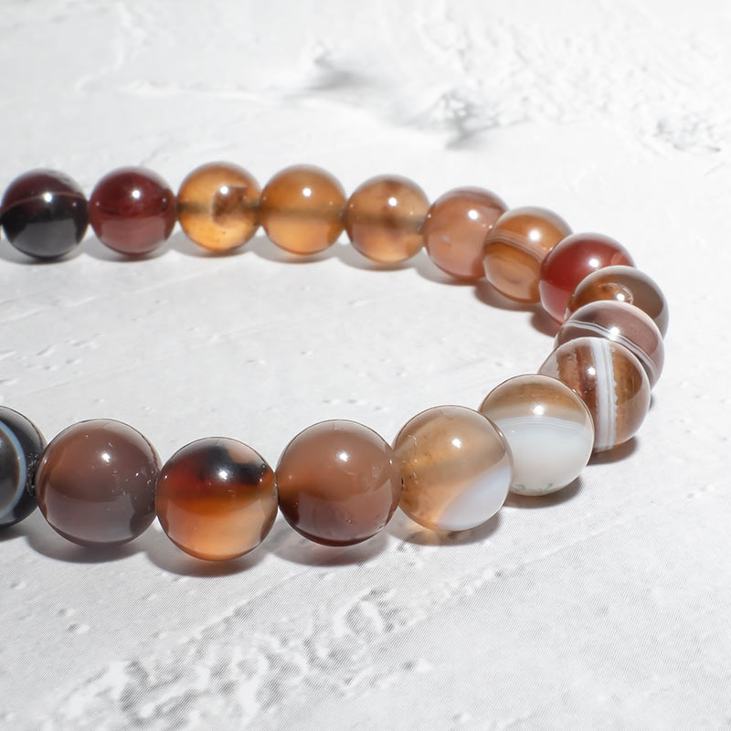 ARMBAND BOTSWANA ACHAT 8MM