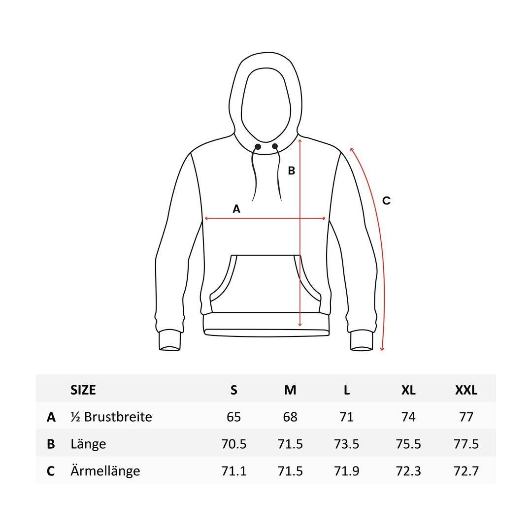 Minimalism Oversized Ultra Heavy Hoodie (black, oversized, unisex)