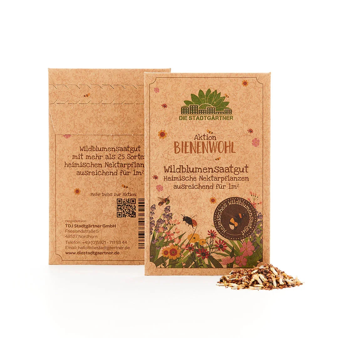 Saatguttütchen Wildblumen "Bienenwohl"