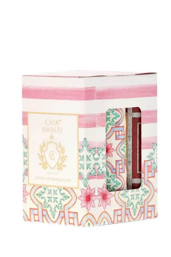 CASA AMALFI GIARDINI DI RAVELLO 3 SOAP SET - BLACK ELIXIR - Maison de Parfum