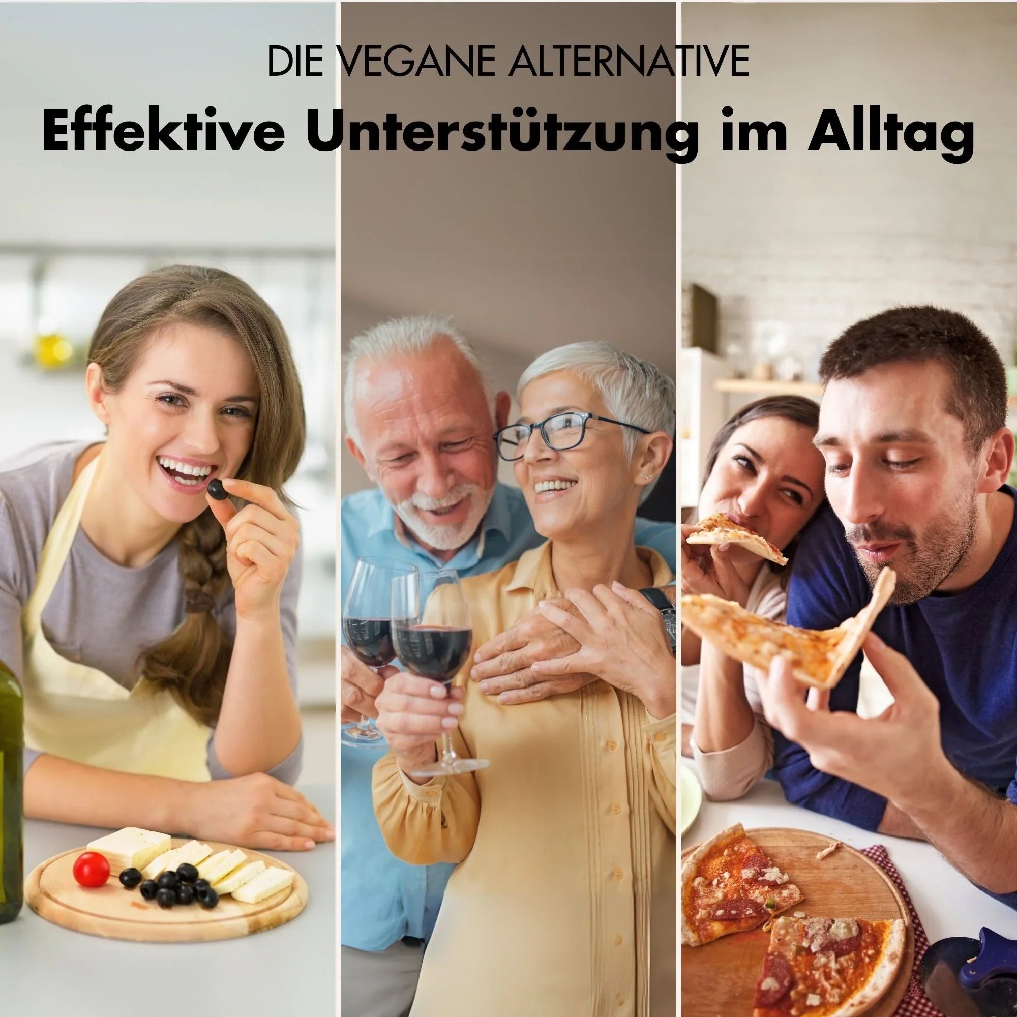 DAO Enzym Kapseln - Vegane Diaminoxidase aus Erbsensprossen - 300.000 HDU - BLACK ELIXIR - Maison de Parfum