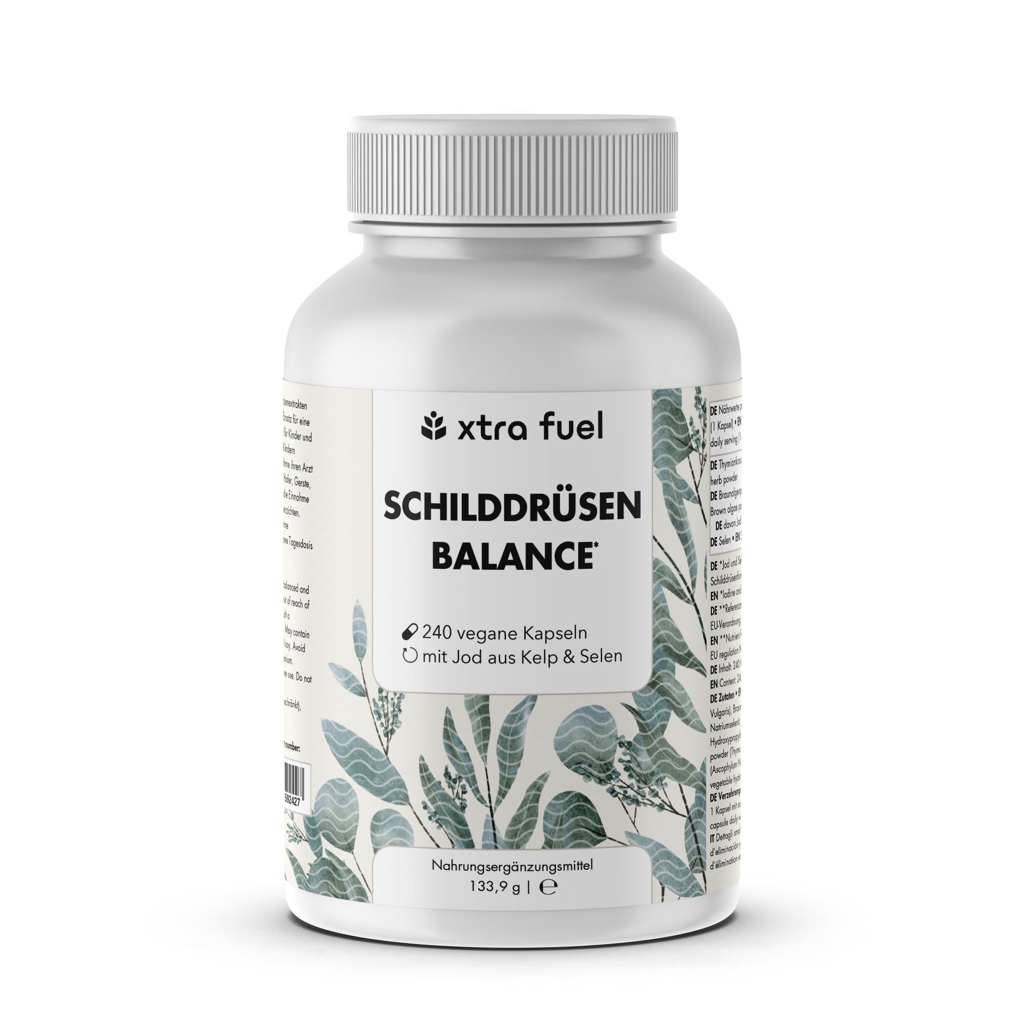 Schilddrüsen Balance - Thyro Komplex - Effektive Formel mit Kelp, Thymian & Selen