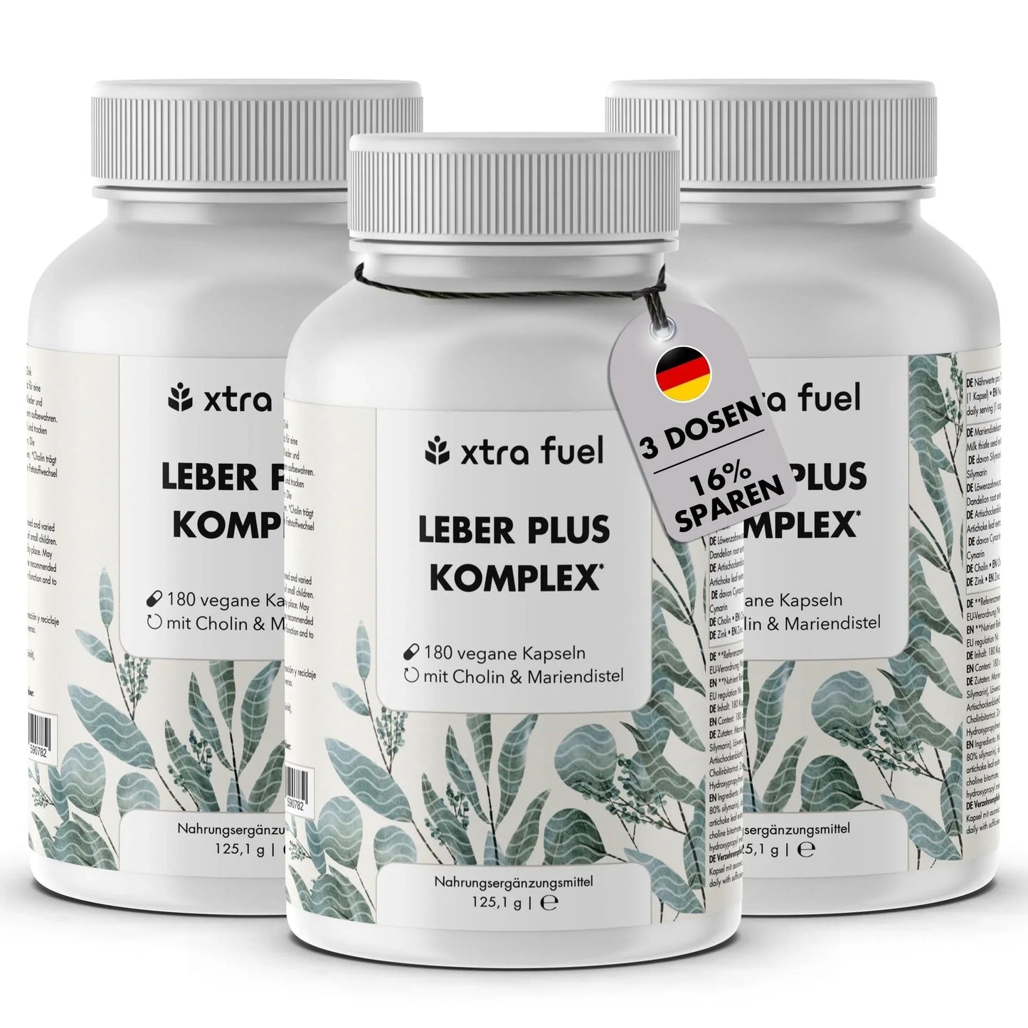 Leber Plus Komplex* - Leber Kur - Effektive Formel mit Mariendistel, Artischocke & Löwenzahn - BLACK ELIXIR - Maison de Parfum