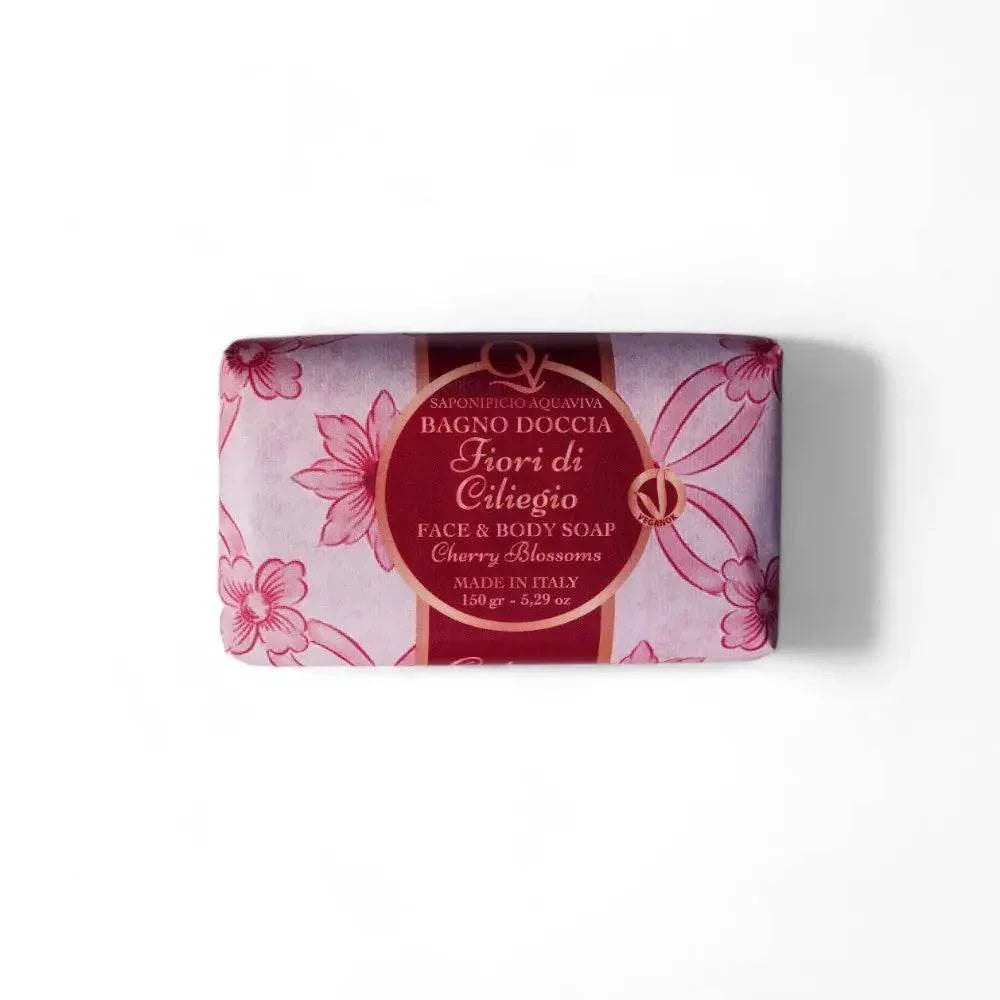 🎁 Saponifico Aquaviva Fiori di Ciliegio Face & Body Soap (100% off) - BLACK ELIXIR - Maison de Parfum