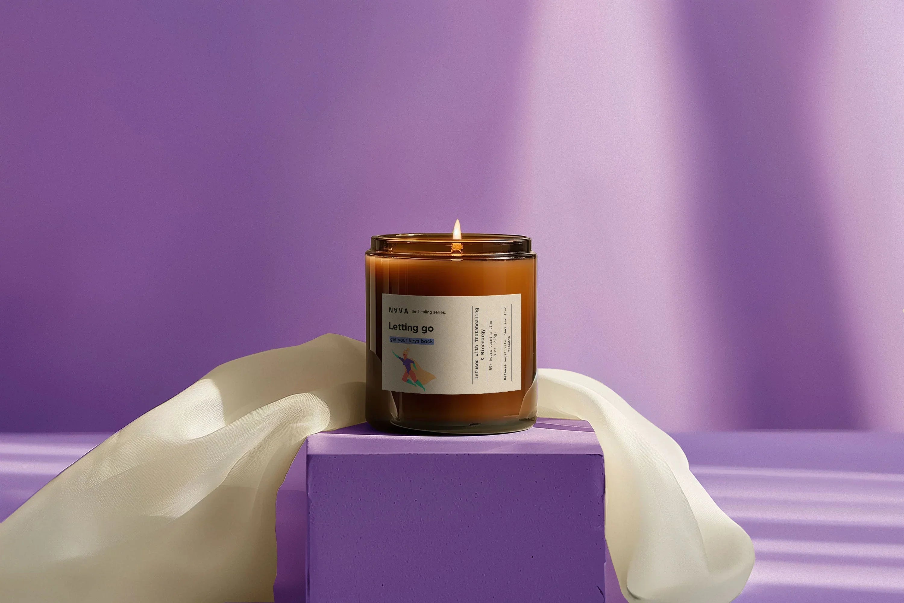 Letting Go, Handcrafted Soy Candle