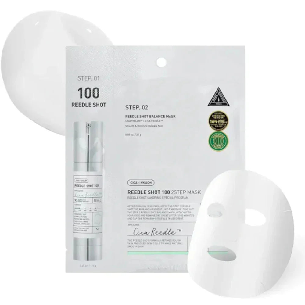 VT Cosmetics | Mild Reedle Shot 50 2-Step Mask - 21.5 g