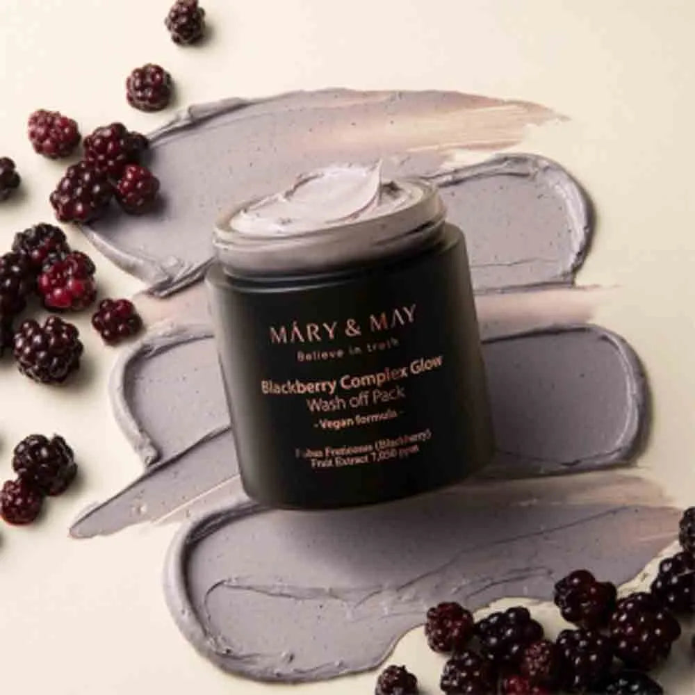 Mary&May | Blackberry Complex Glow Washoff Pack - 125 g