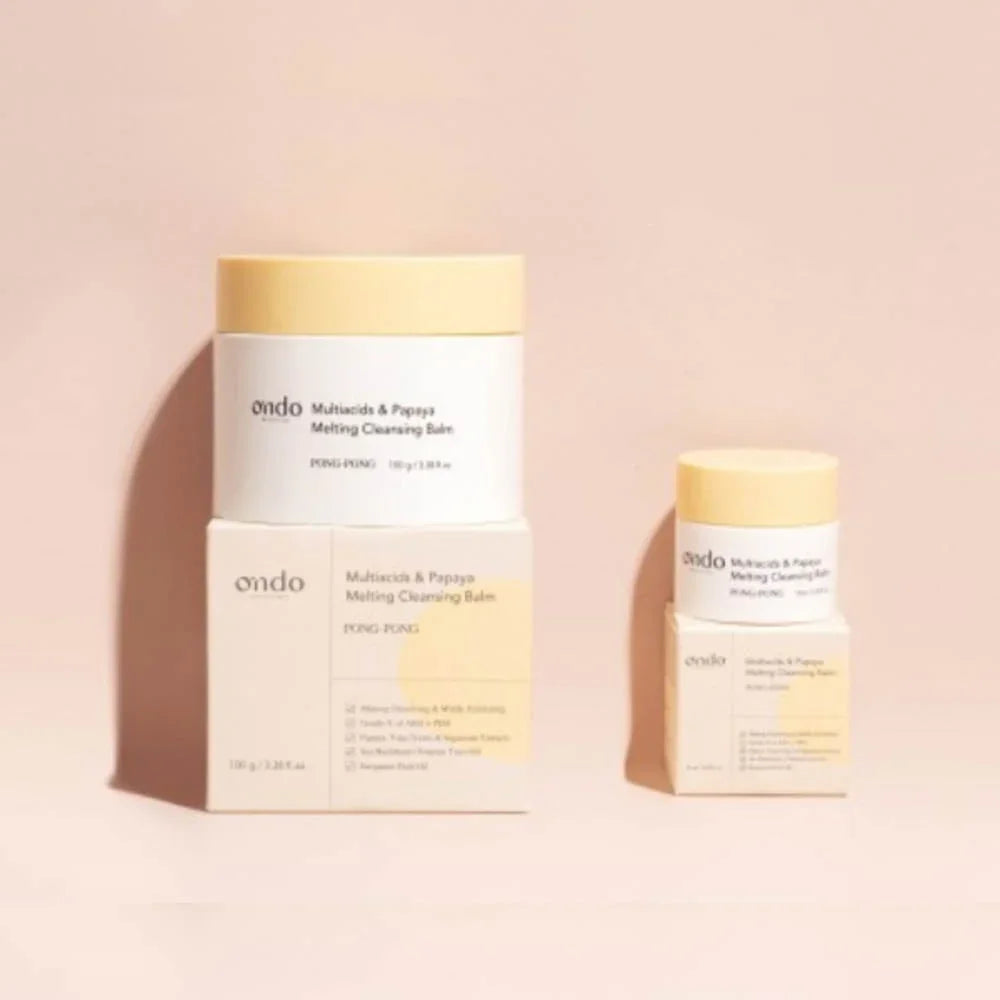 Ondo | Multiacids & Papaya Melting Cleansing Balm - 10 ml