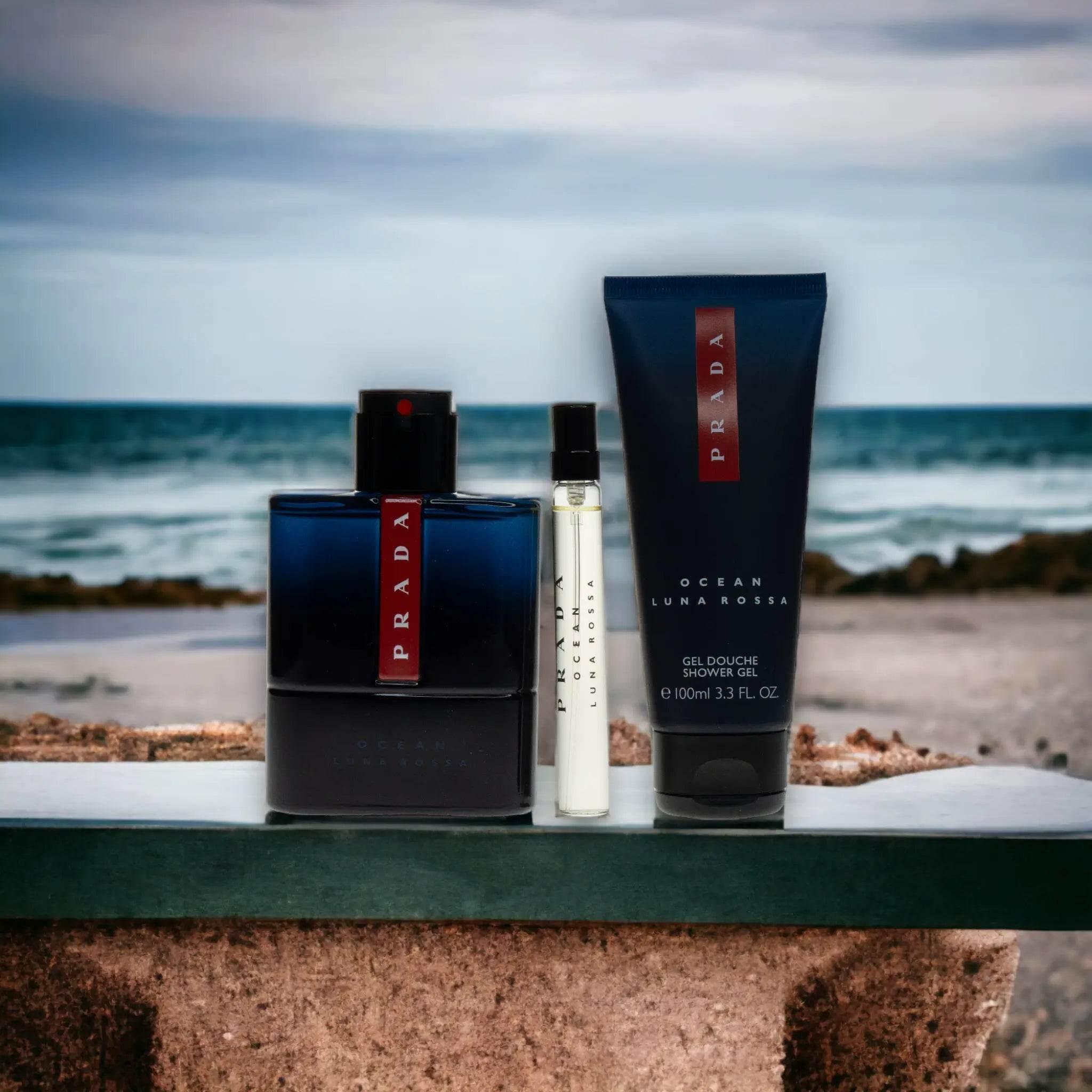 Prada Luna Rossa Ocean Duftset Eau de Toilette - BLACK ELIXIR - Maison de Parfum