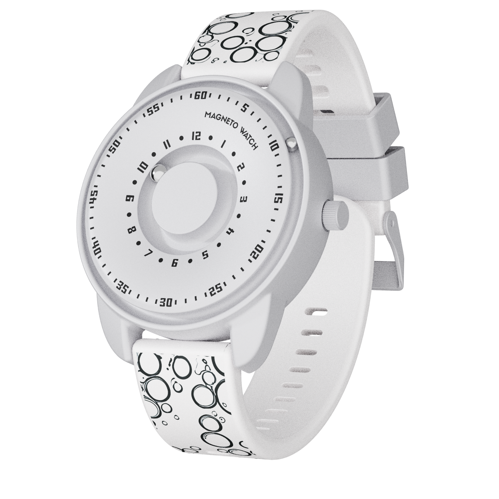Bubbles White