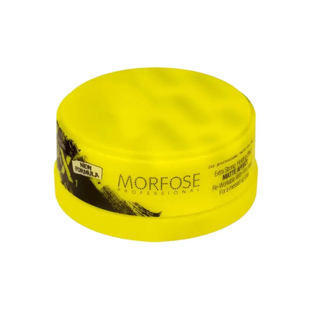 Morfose - Matte Styling Wax Extra Strong No.1 - 150 ml gelb