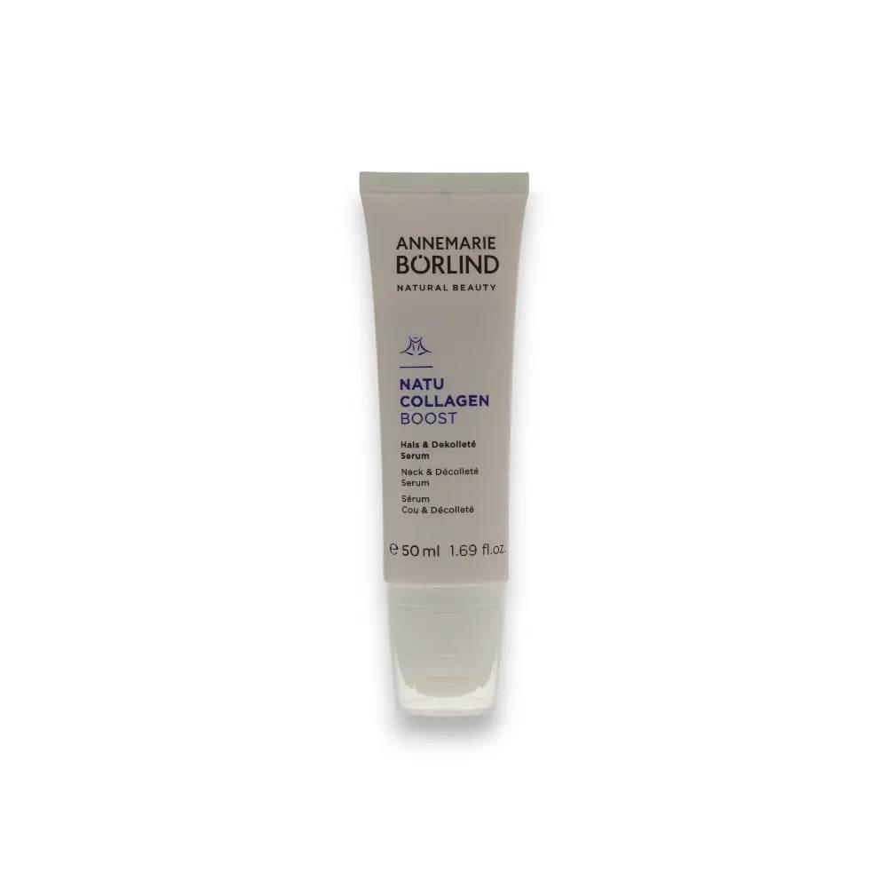 ANNEMARIE BÖRLIND Natu Vollagen Boost Hals & Dekolleté Serum - BLACK ELIXIR - Maison de Parfum