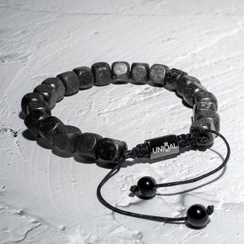 ARMBAND HOLZPERLEN SCHWARZ