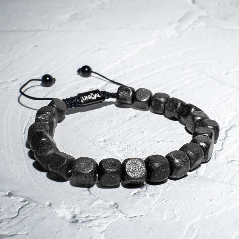 ARMBAND HOLZPERLEN SCHWARZ