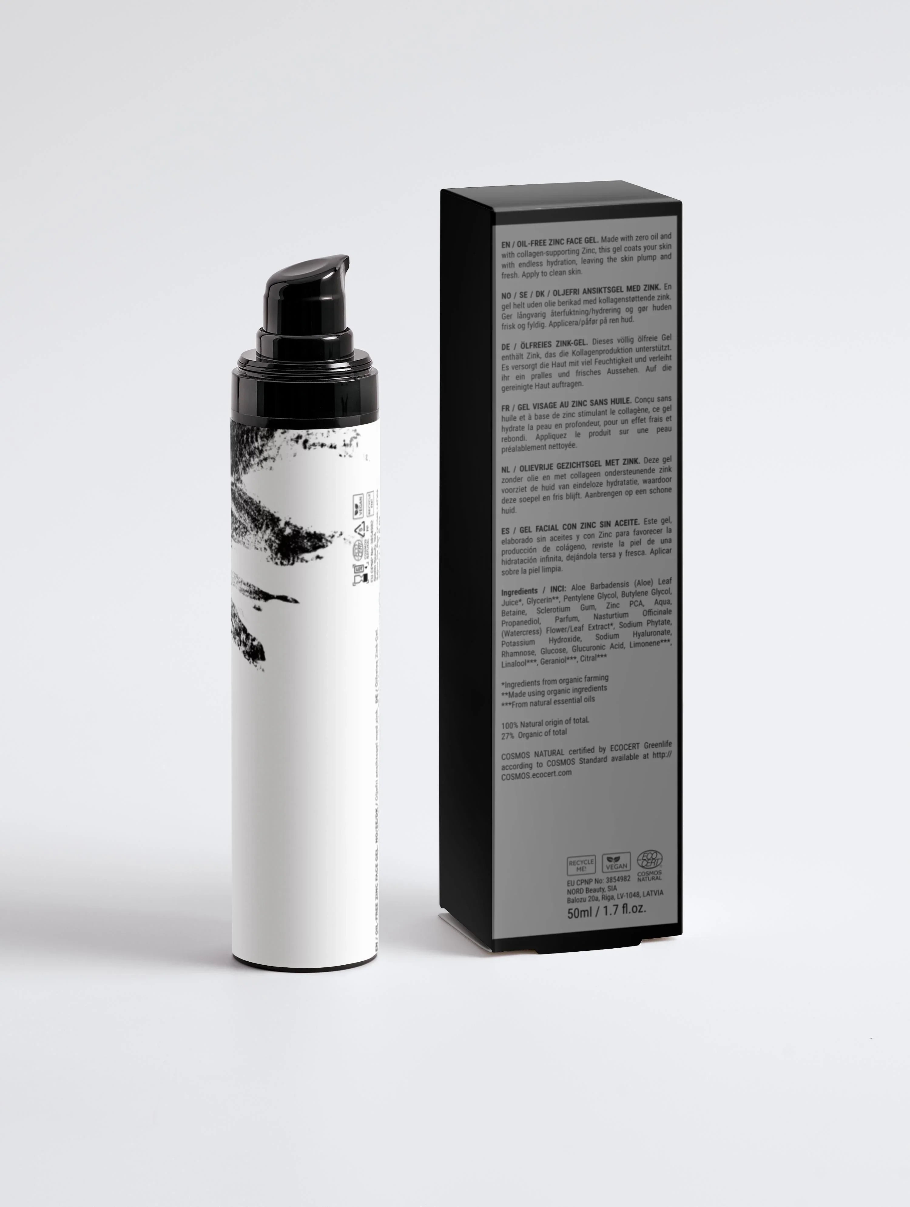 Mattierendes Männer-Gel mit Zink – ölfrei & erfrischend für klare Haut