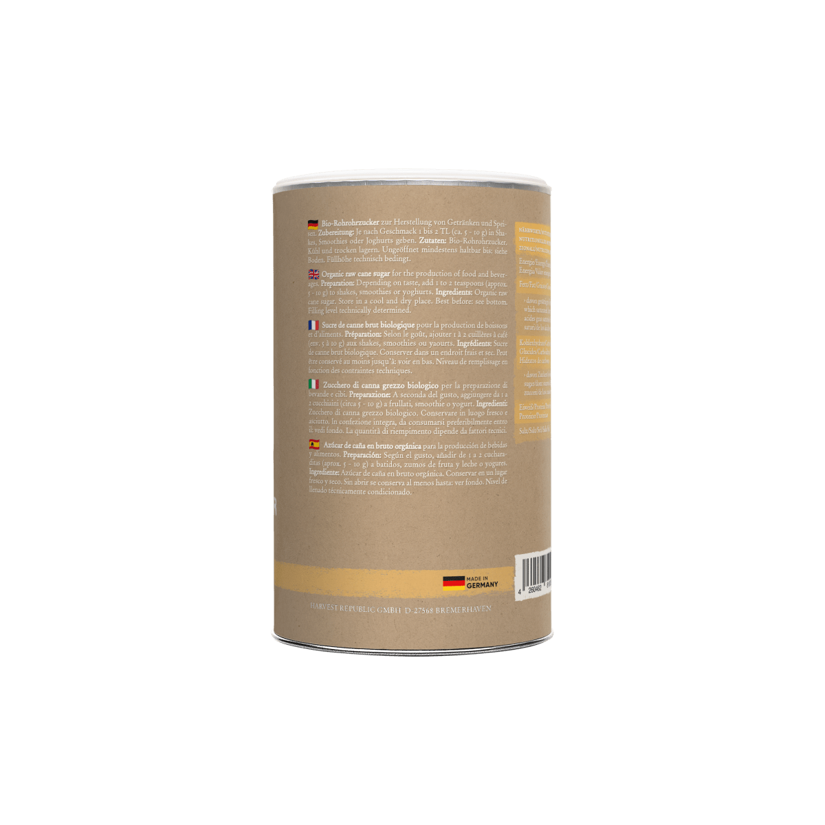 Raw Cane Sugar