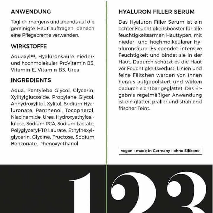 Hyaluron Filler Serum 30 ml
