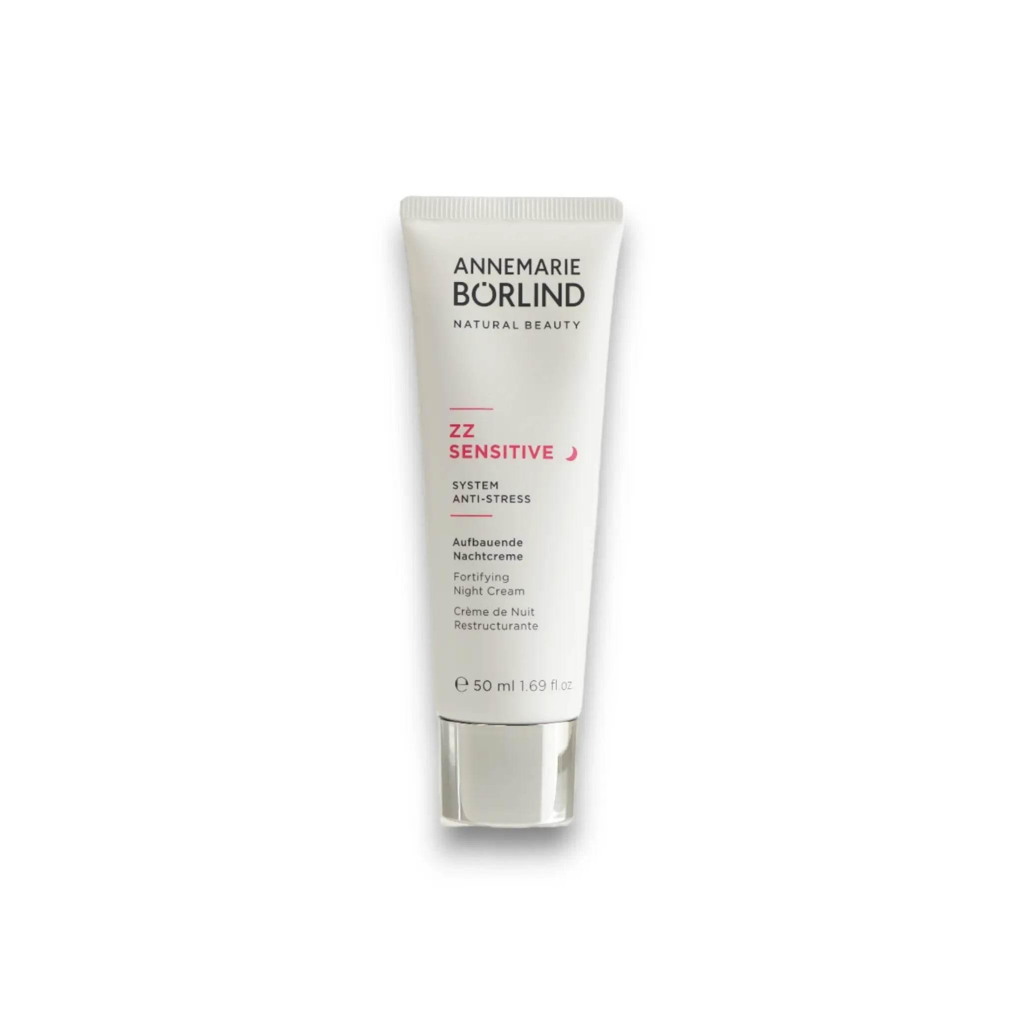 Annemarie Börlind ZZ SENSITIVE ANTI STRESS Aufbauende Nachtcreme - BLACK ELIXIR - Maison de Parfum