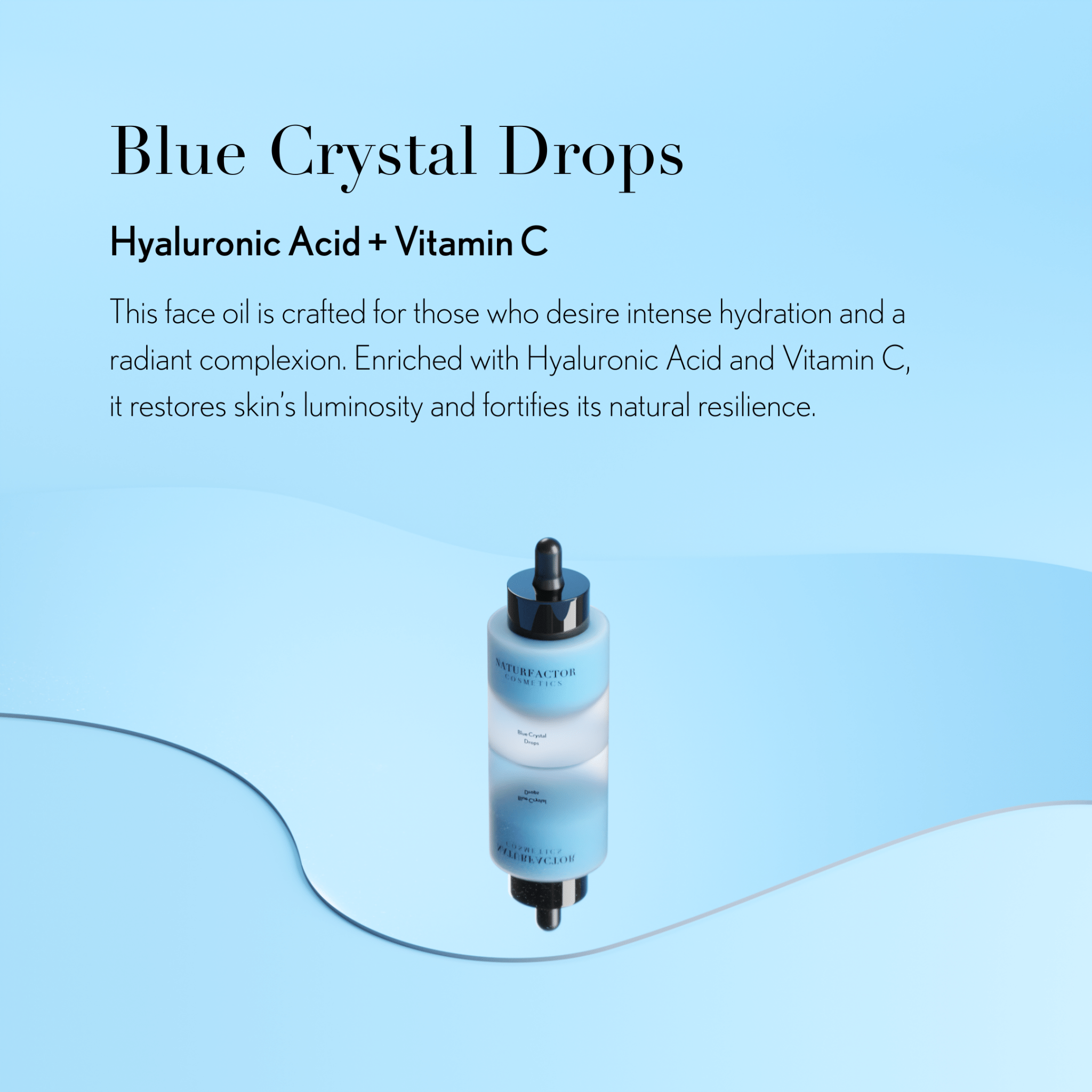 Blue Crystal Drops