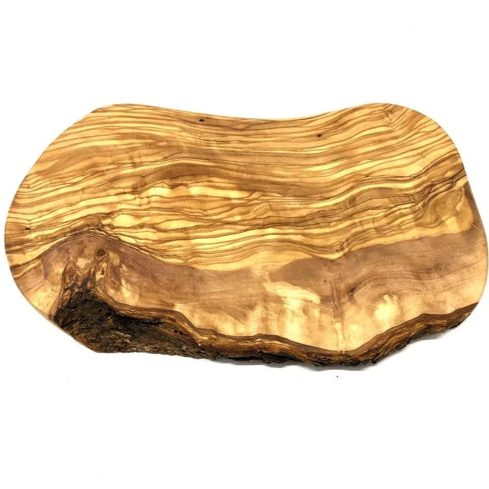 Schneidebrett Rustikal 25–29 cm – Handgefertigt aus Olivenholz