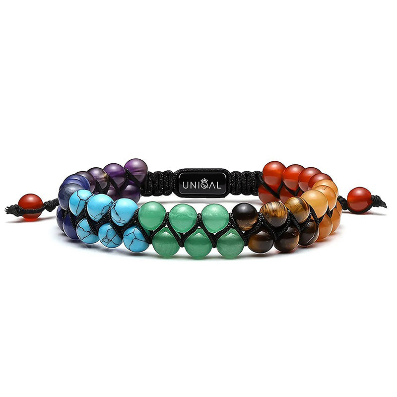 PERLENARMBAND CHAKRA ENERGY 6MM