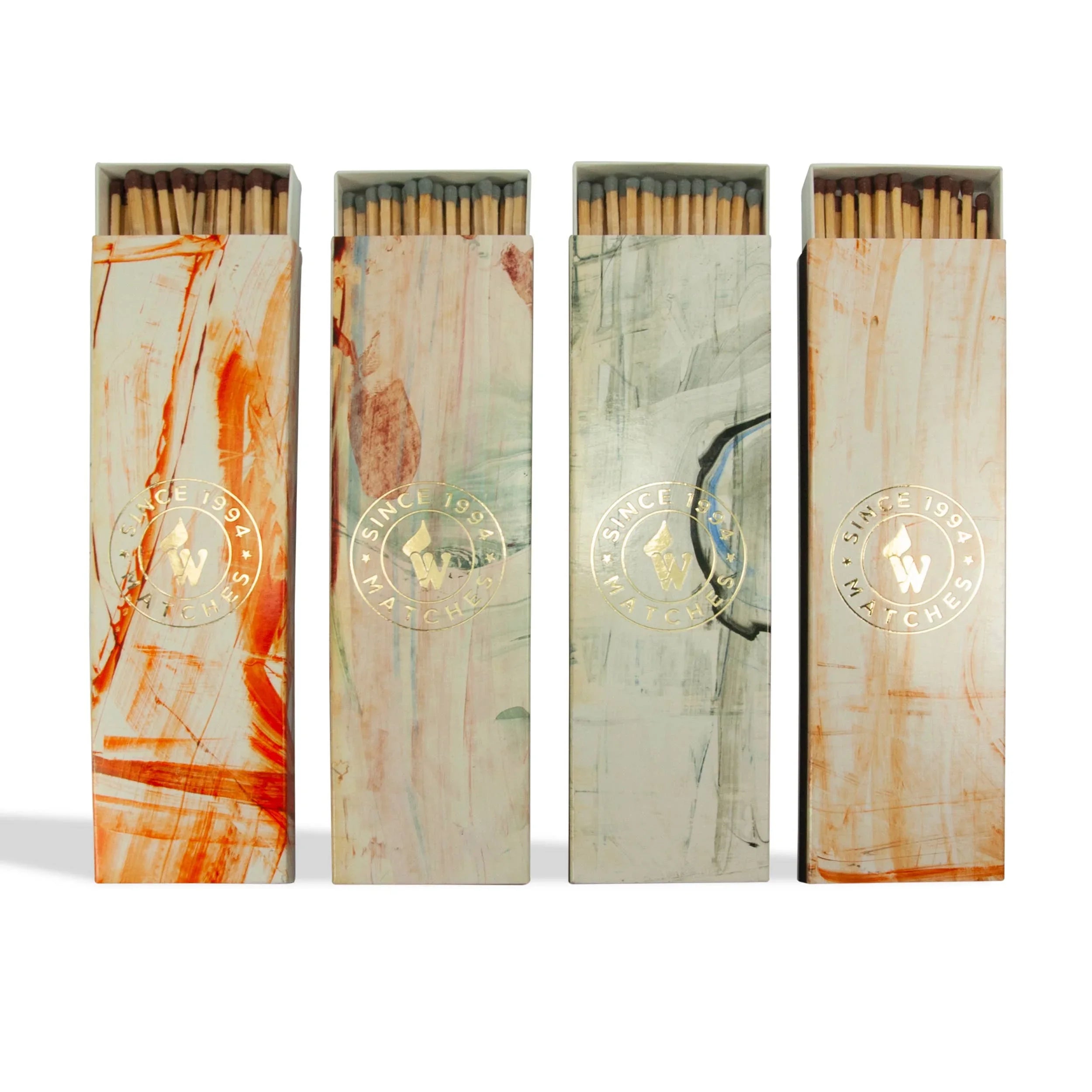 "ART" Premium Streichhölzer – Handbemalte Design-Streichhölzer, Unikat & nachhaltig