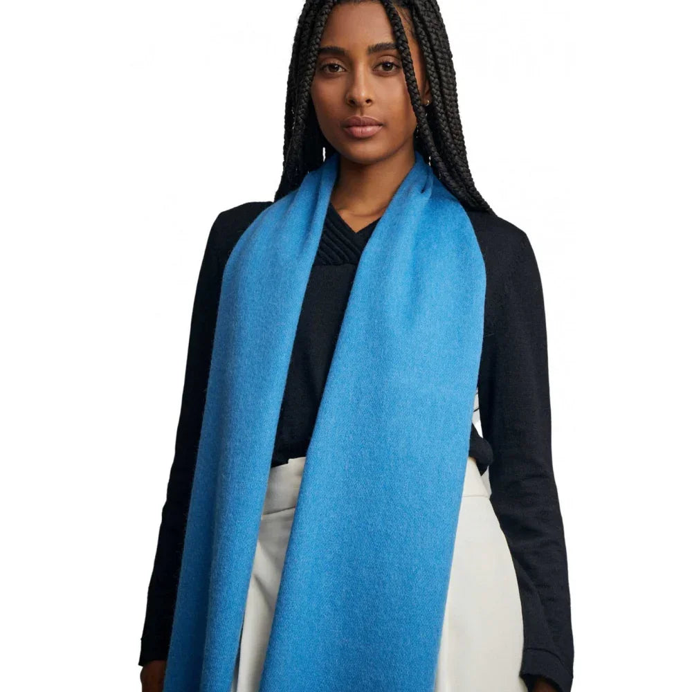 Kuna - Alpaka Webschal -Tundra – 100 % Baby-Alpaka für luxuriöse Leichtigkeit - Zweifarbig