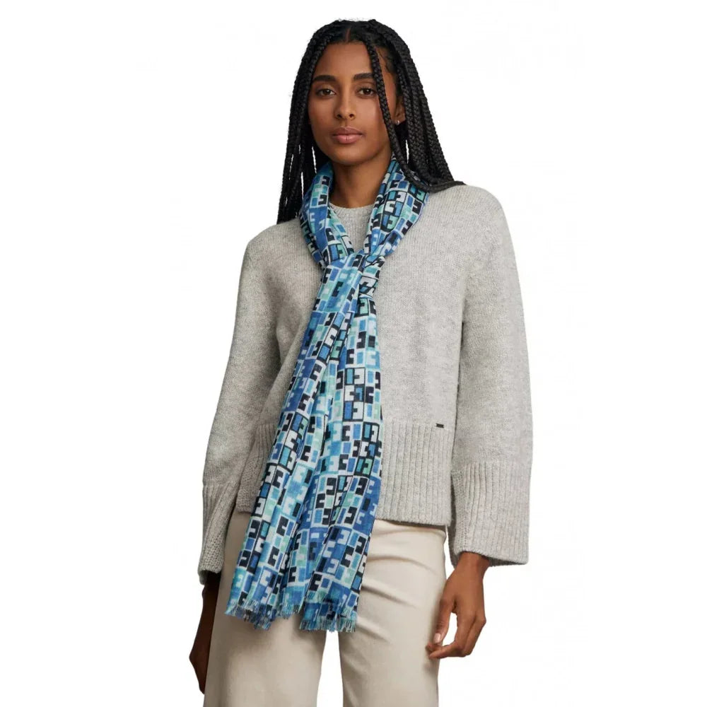 Kuna - Alpaka Webschal - Weaving – 70 % Baby‑Alpaka & 30 % Seide