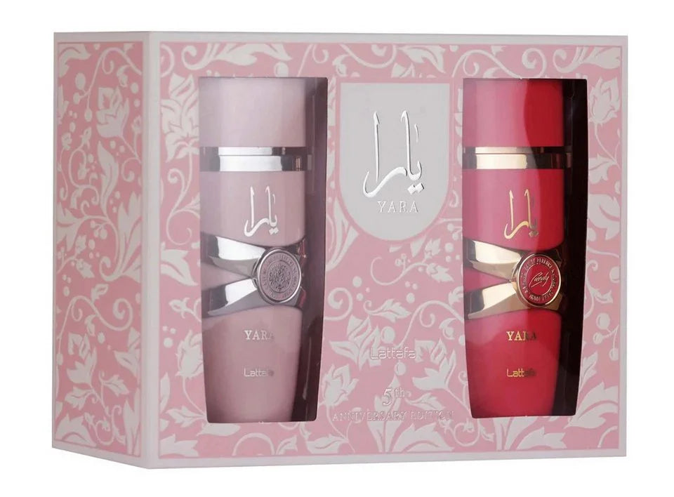 Lattafa Yara & Yara Candy Anniversary Set 2x 100ml