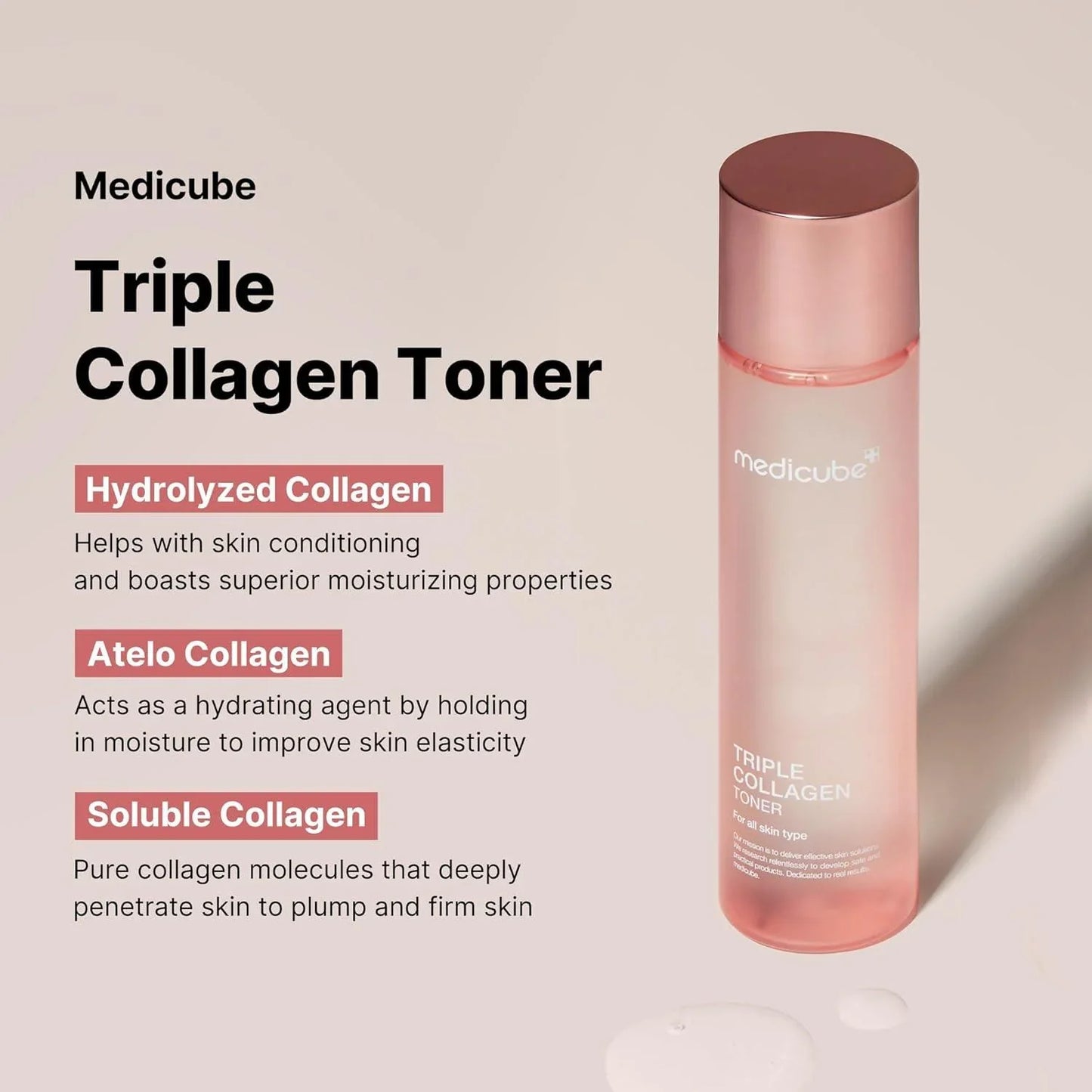 Medicube Triple Collagen Toner 4.0 - 140 ml