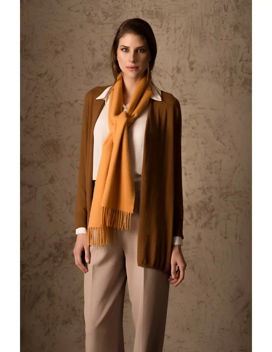 KUNA - Alpaka Webschal - Jamas – 100 % Royal‑Alpaka | Hohes Komfortniveau durch Luxusfaser Alpaka