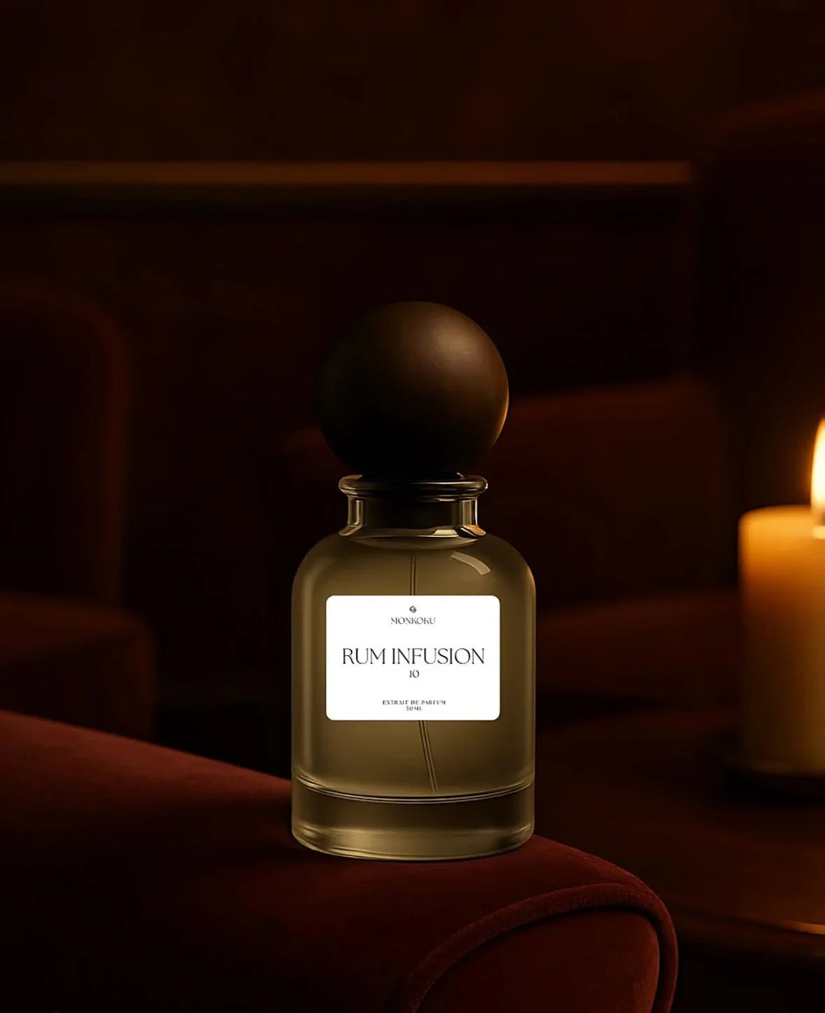 Rum Infusion Extrait de Parfum || MonKoku - BLACK ELIXIR - Maison de Parfum